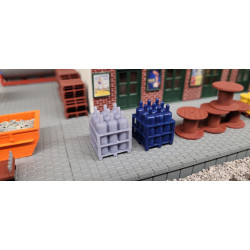 Gasflessen op pallet Gasflessen op pallet