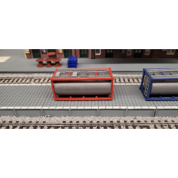 Modulaire vloeistof container Modulaire vloeistof container