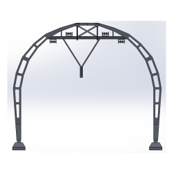 Gotische boog - Dubbelspoor Gotische boog - Dubbelspoor