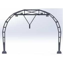 Gotische boog - Dubbelspoor - Breed Gotische boog - Dubbelspoor - Breed