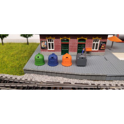 Glascontainer (Rond) Glascontainer (Rond)